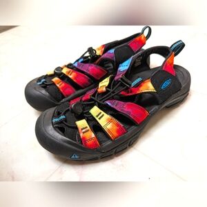 KEEN Whisper Tie-Dye Newport Water Sandals